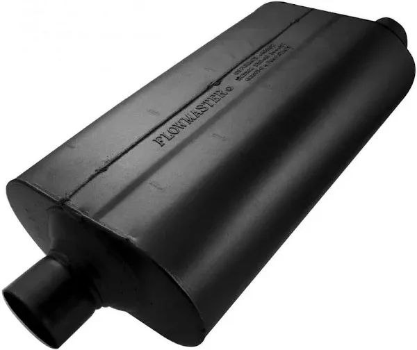 Flowmaster 52557 Super 50 Muffler 2.50 Center In / 2.50 Offset Out Mild Sound