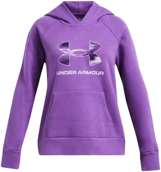 Girls' Under Armour Rival Fleece Big Logo Hoodie