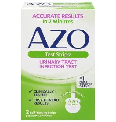 SM AZO Urinary Tract Infection (UTI) Test Strips -3ct