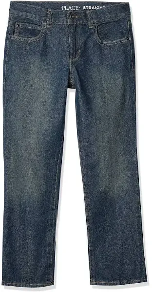 The Children's Place Boys' Basic Straight Leg Jeans