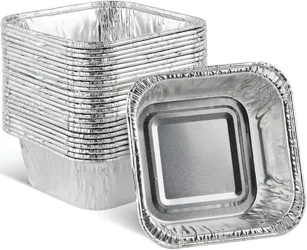 Plasticpro Disposable Tin Foil Baking Pans