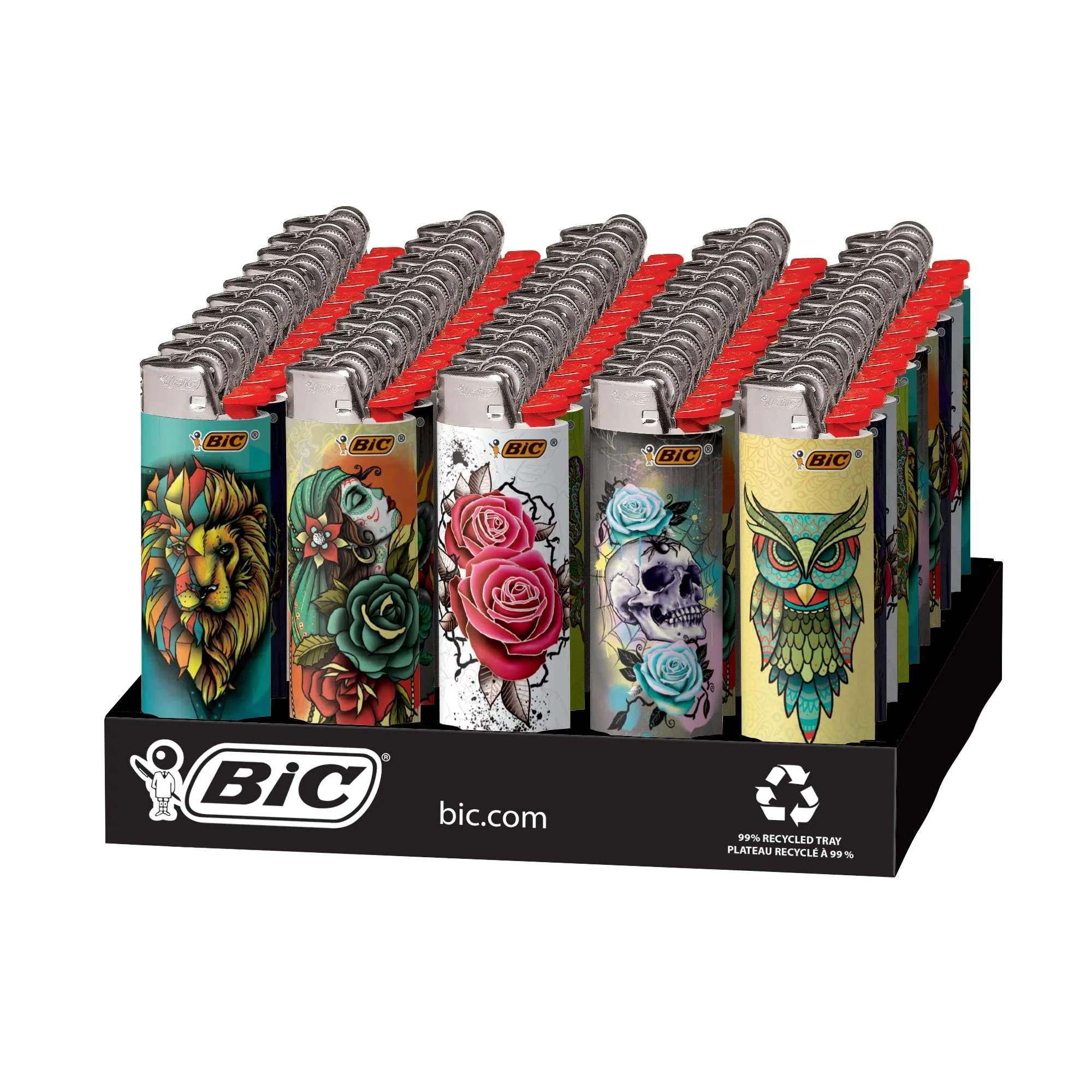 Bic Special Edition Tattoos Series Lighters