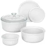 Corningware French White 6 Piece Set