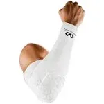 McDavid Elite Hex Shooter Adult Arm Sleeve - L / White