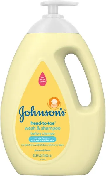 Johnson's Head-To-Toe Baby Wash Shampoo