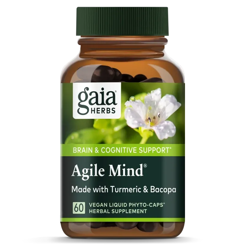 Gaia Herbs Agile Mind® - For Brain & Cognitive Support