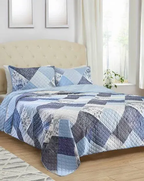 Mellanni Bedspread Coverlet Set Bedding Cover With Shams