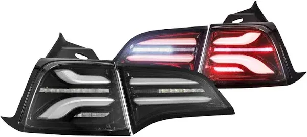 AlphaRex PRO-Series LED Tail Lights for Tesla Model 3