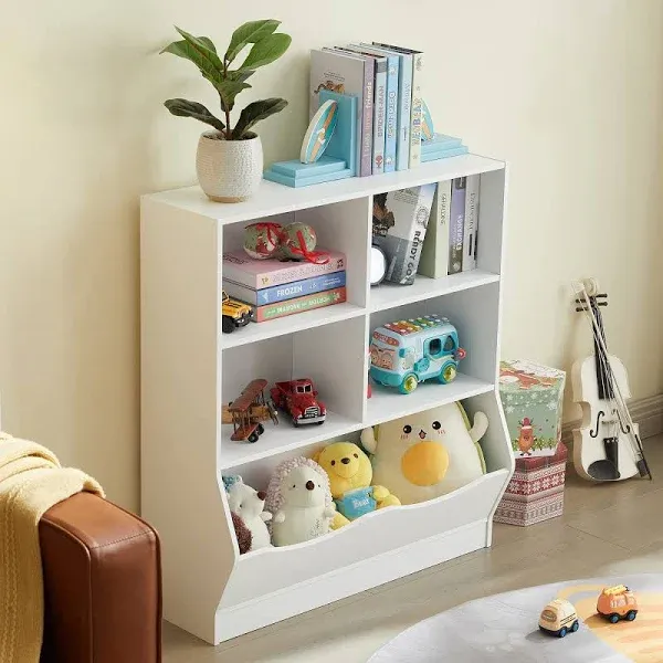 Toymate Toy Organizers and Storage Kids Bookshelf and Bookcase