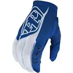 Troy Lee Designs GP Solid Mens MX Offroad Gloves Blue SM