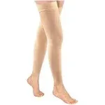 Thigh High Compression Stockings Footless 20-30mmHg for Men &amp; Women