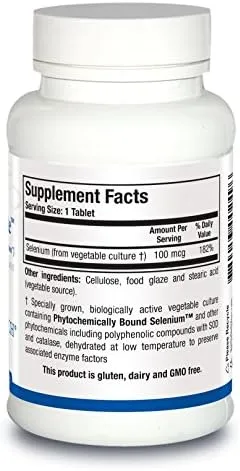 Biotics Research Se-Zyme Forte 100 Tablets