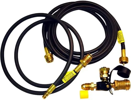 Mr. Heater Long Auxiliary Hose Kit 5ft. &amp; 12ft. Hoses Only No T Valve READ