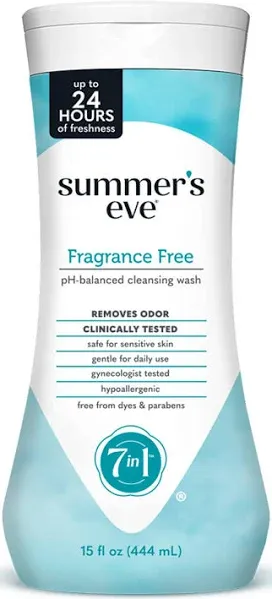 Summer's Eve Cleansing Wash Fragrance Free