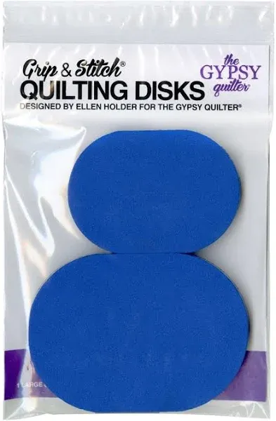 The Gypsy Quilter Grip and Stitch Quilting Disks