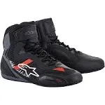 Alpinestars - Faster-3 Rideknit Shoes Black/Gray/Red / 14