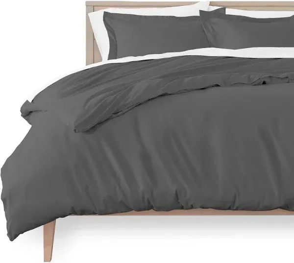 Bare Home Soft Hypoallergenic Microfiber Duvet Cover and