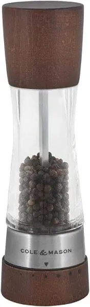 COLE &amp; MASON Derwent Pepper Grinder - Copper Mill Includes Gourmet Precision ...