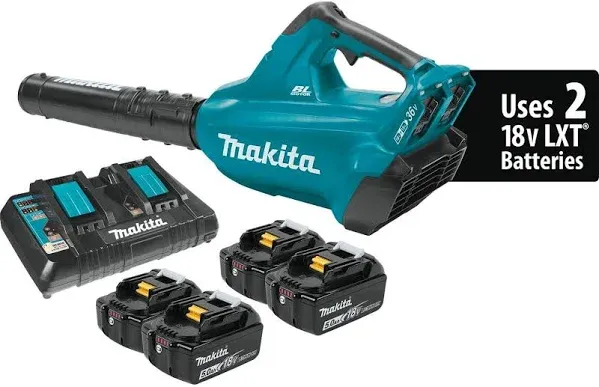 Makita 18V X2 (36V) LXT Lithium-Ion Brushless Cordless Blower Kit XBU02PT