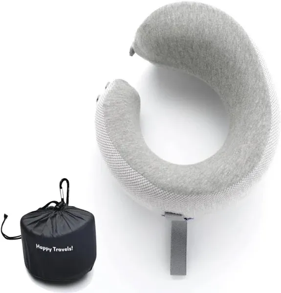 Cushion Lab Travel Pillow, Award-Winning Patented Ergonomic Design for Chin &amp;...