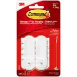 3M Command General Purpose Hooks, Medium - 2 pack