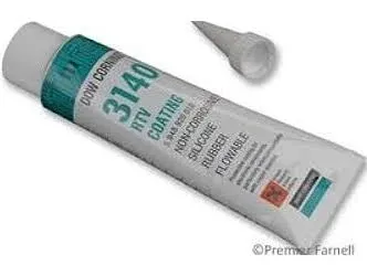 Dow Corning 3140 RTV Adhesive or Coating, Clear, 3 oz. Tube -2 pack by stanleysupply