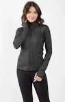 Full Zip Runner Jacket, L / Htr.Charcoal - 90 Degree by Reflex