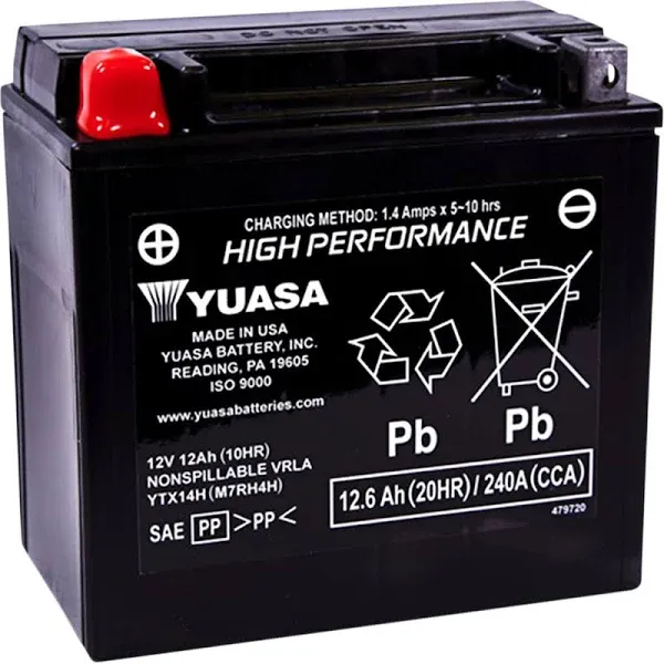 Yuasa Battery YTX14H