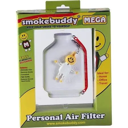 Smoke Buddy MEGA WHTE PERSONAL AIR FILTER