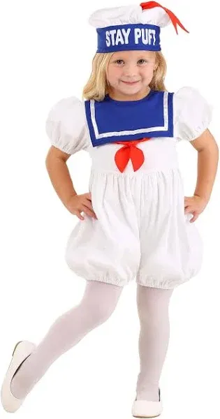 Ghostbusters Stay Puft Toddler Bubble Costume