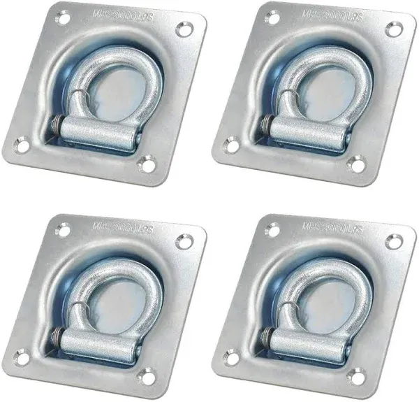 Recessed D-Ring Tie Down/Square Cargo Tie-Down Anchors/Flush Mount Tie Down Anch