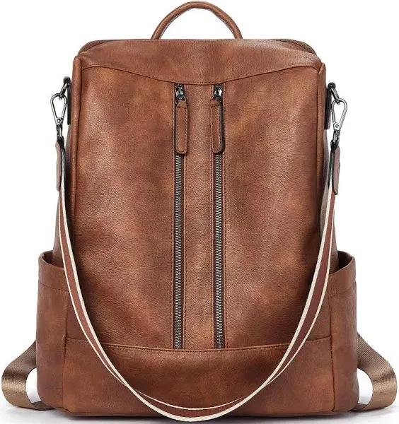 Bromen Women's Leathe Backpack