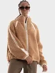 UGG Women's Nikia Crochet Uggfluff Jacket