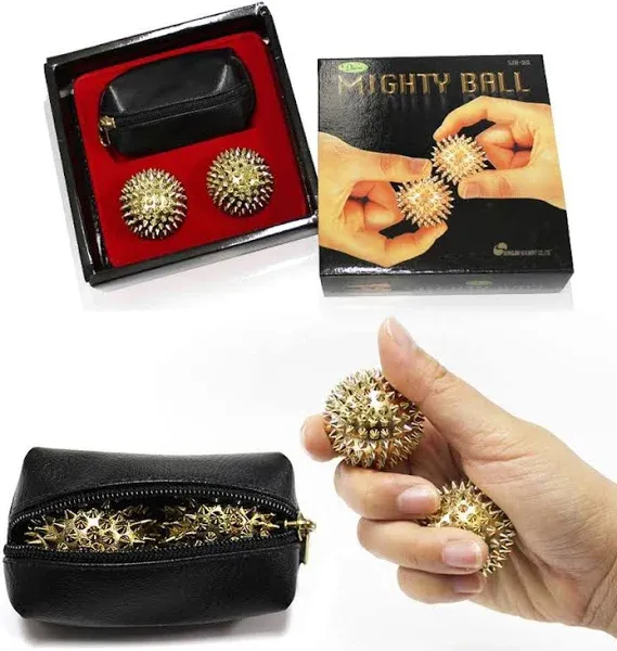 Hand Massage Ball Body Acupressure Spiky Magnetic Massage Balls