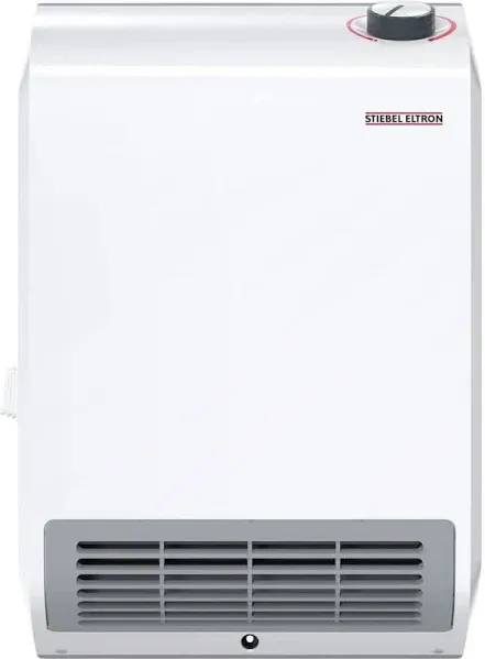 Stiebel Eltron Electric Fan Heater Forced Air Wall-Mounted Indoor Alpine White