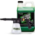 Slick Products Wash & Wax (64 oz.) + Garden Hose Foam Gun Bundle - Super Concentrated Car Wash Foam Shampoo for Car, Truck, RV, Motorhome, Toy Hauler, and Boat.