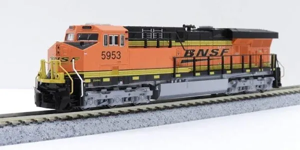 Kato GE ES44AC BNSF Swoosh