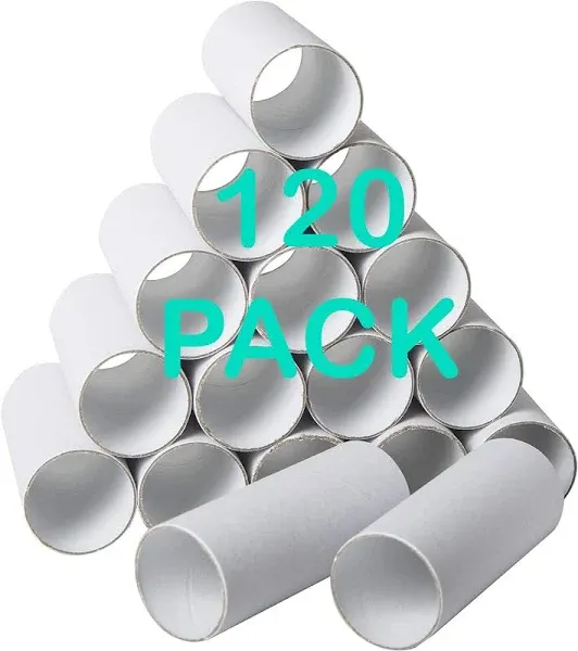 Bargain Paradise Cardboard Tubes for Crafts Bulk Craft Rolls Round Cardboard Tubes