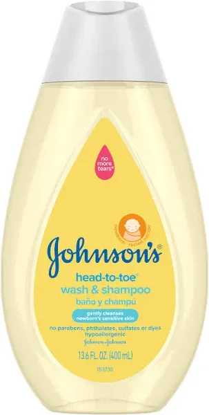 Johnson's Head-To-Toe Baby Wash Shampoo