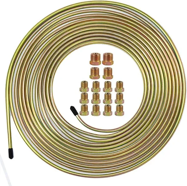 MuHize 25 ft. of 1/4 Brake Line Tubing Kit