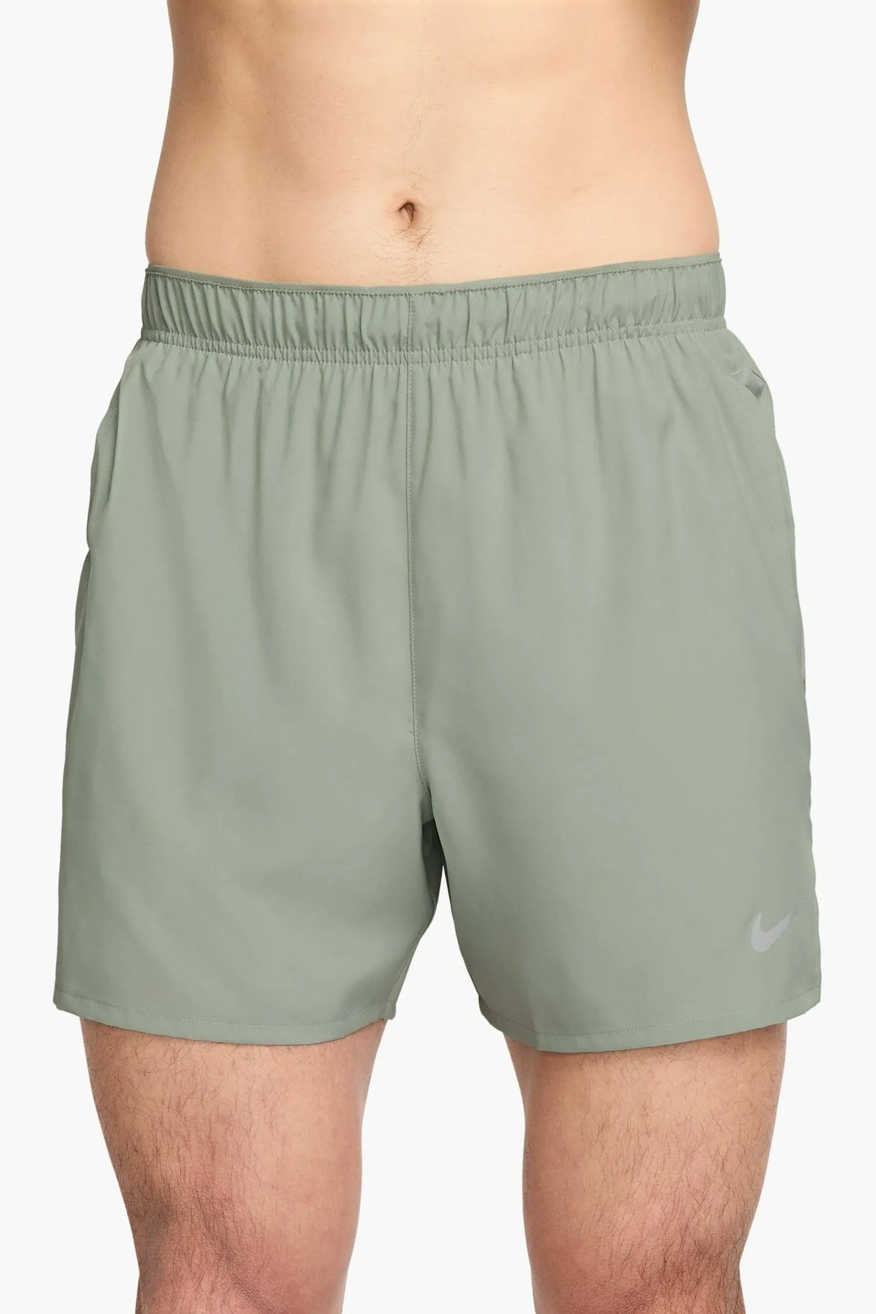 Nike Running Challenger Dri-FIT 5 Inch Shorts in Light Green