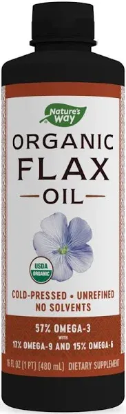 Nature's Way Organic Flax Oil