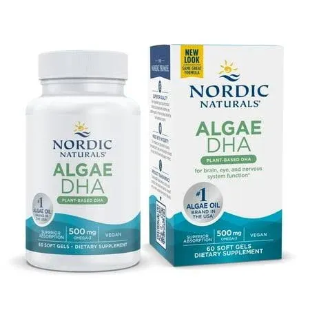 Nordic Naturals Algae DHA Softgels