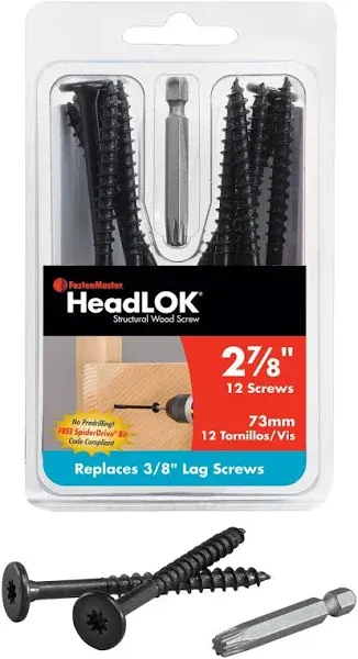 Headlok Screw 2-7/8"