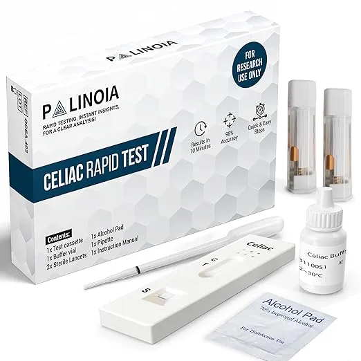 Palinoia Rapid & Highly Accurate Gluten Sensitivity Easy to Use Testing Kit