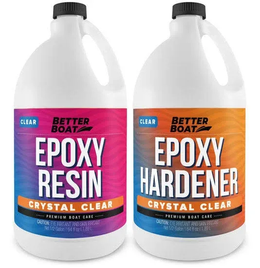 Dr Crafty Clear Epoxy Resin - Table Top Epoxy Resin Kit - Clear Epoxy Resin for Resin Molds, Table Top, Art Resin, Craft, Jewelry Casting, Diy,