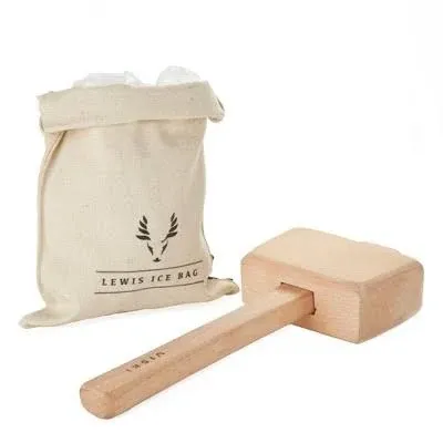 Viski Lewis Ice Bag and Mallet