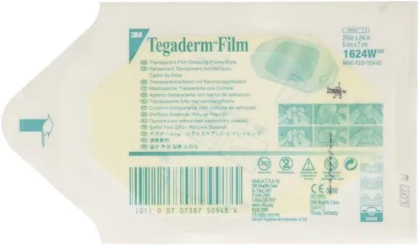 3m Tegaderm Transparent Film Dressing