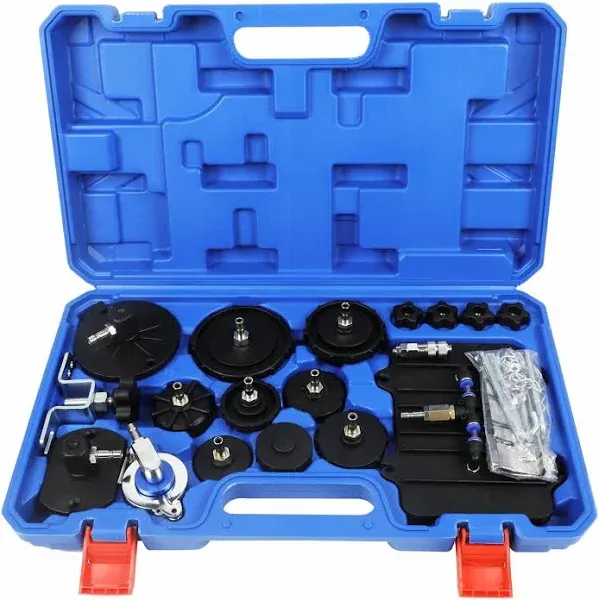 Brake Master Cylinder Bleeder Kit 12Pcs Brake Bleeder Adapter with Japanese Quick Connector Master Cylinder Adapter Set Brake Pressure Bleeder Adapter Kit Fit for Toyota/Ford Master Cylinder Adapter