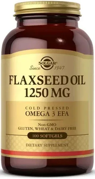 Solgar Flaxseed Oil 1250 mg